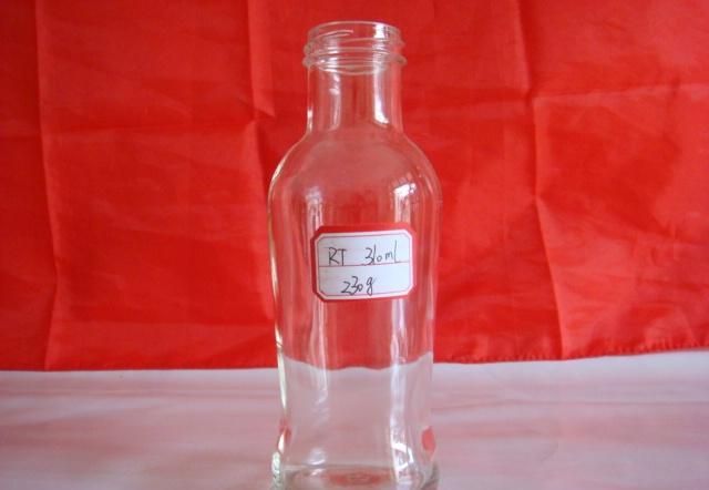 小口玻璃瓶饮料瓶玻璃罐(图) 450ml高白料玻璃饮料瓶